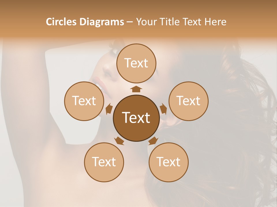 Dark Superiority Caucasian PowerPoint Template