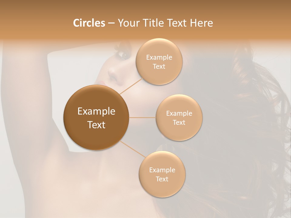 Dark Superiority Caucasian PowerPoint Template