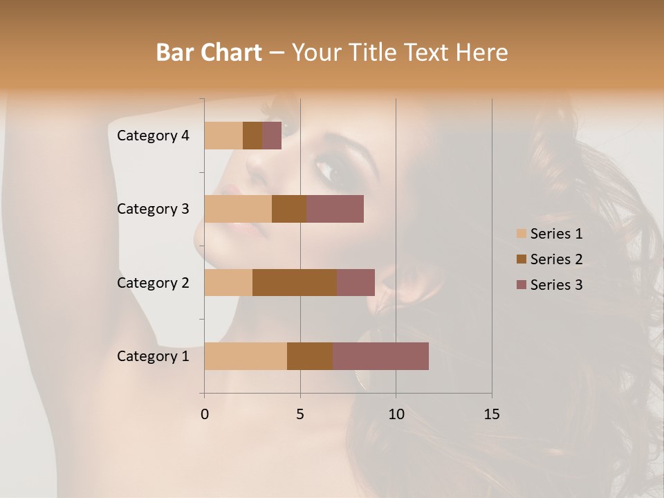 Dark Superiority Caucasian PowerPoint Template