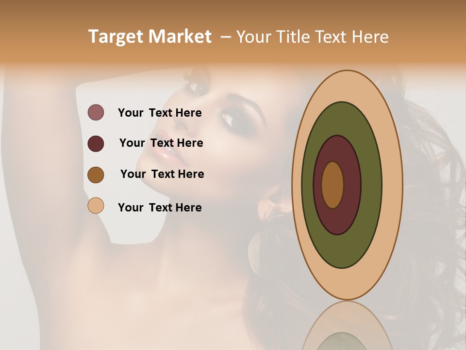 Dark Superiority Caucasian PowerPoint Template