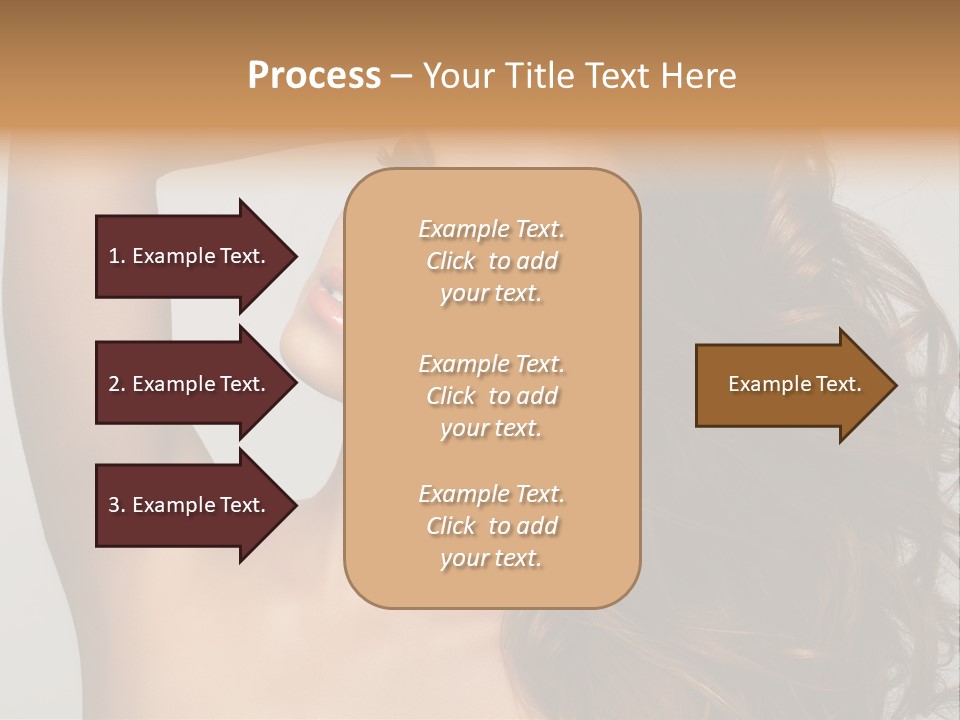 Dark Superiority Caucasian PowerPoint Template