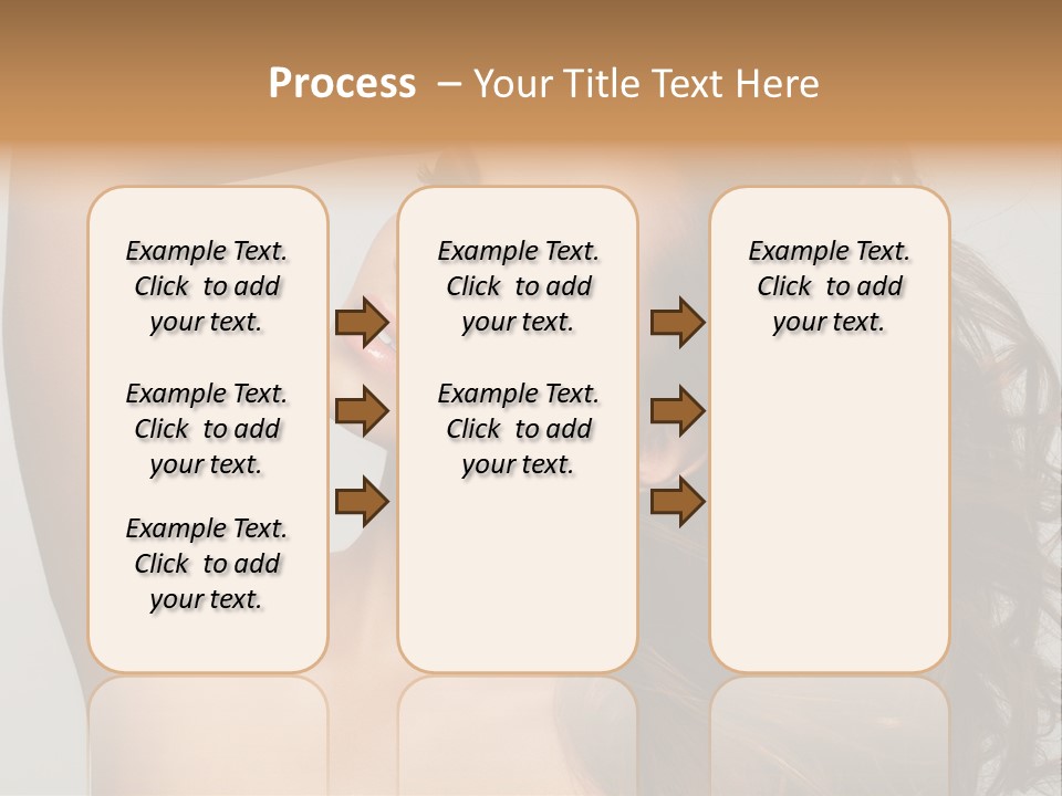 Dark Superiority Caucasian PowerPoint Template