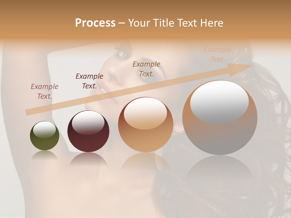 Dark Superiority Caucasian PowerPoint Template