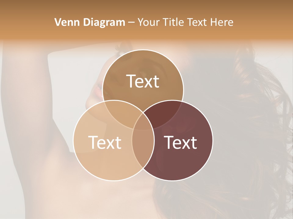 Dark Superiority Caucasian PowerPoint Template