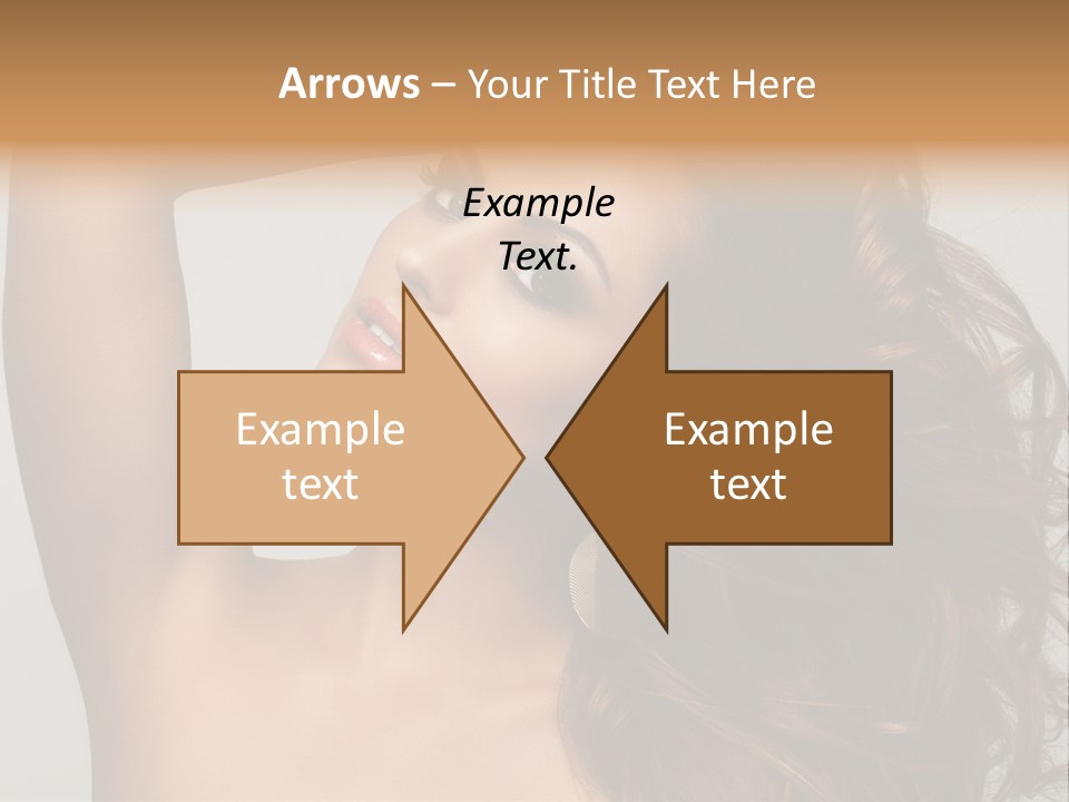 Dark Superiority Caucasian PowerPoint Template