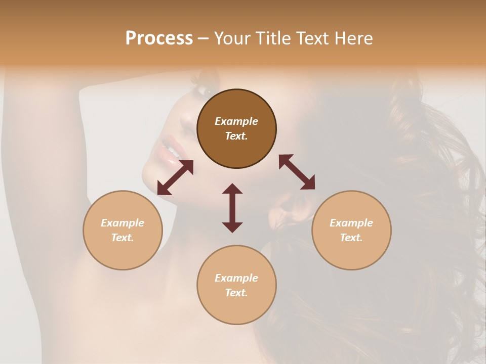 Dark Superiority Caucasian PowerPoint Template