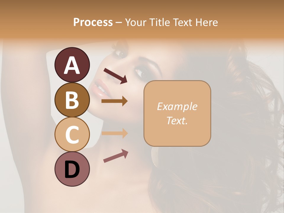 Dark Superiority Caucasian PowerPoint Template