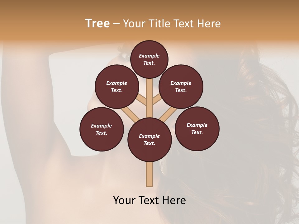 Dark Superiority Caucasian PowerPoint Template