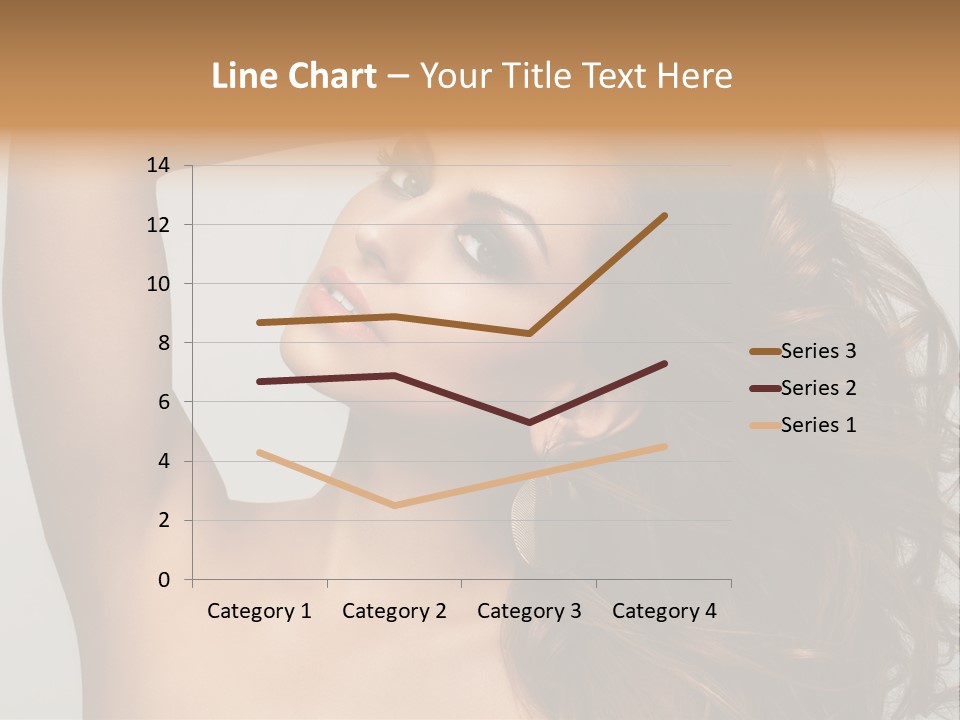 Dark Superiority Caucasian PowerPoint Template