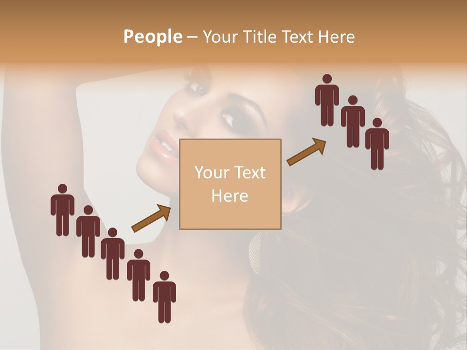 Dark Superiority Caucasian PowerPoint Template