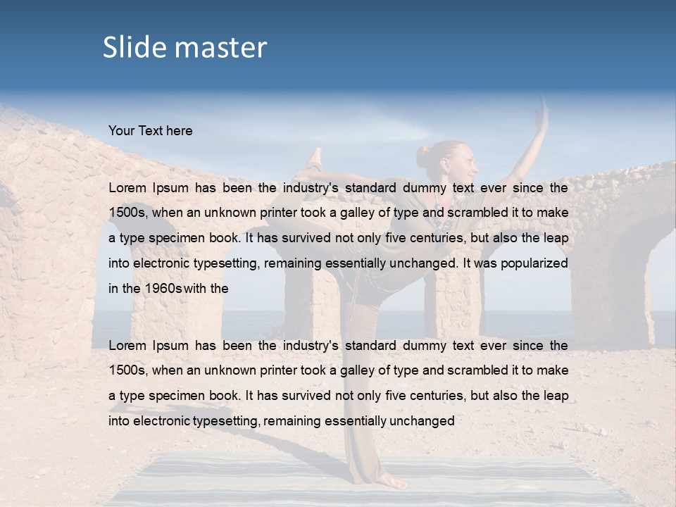 Active Fit One PowerPoint Template