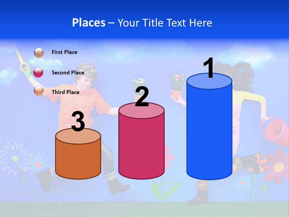 Emotional Background Fantasy PowerPoint Template