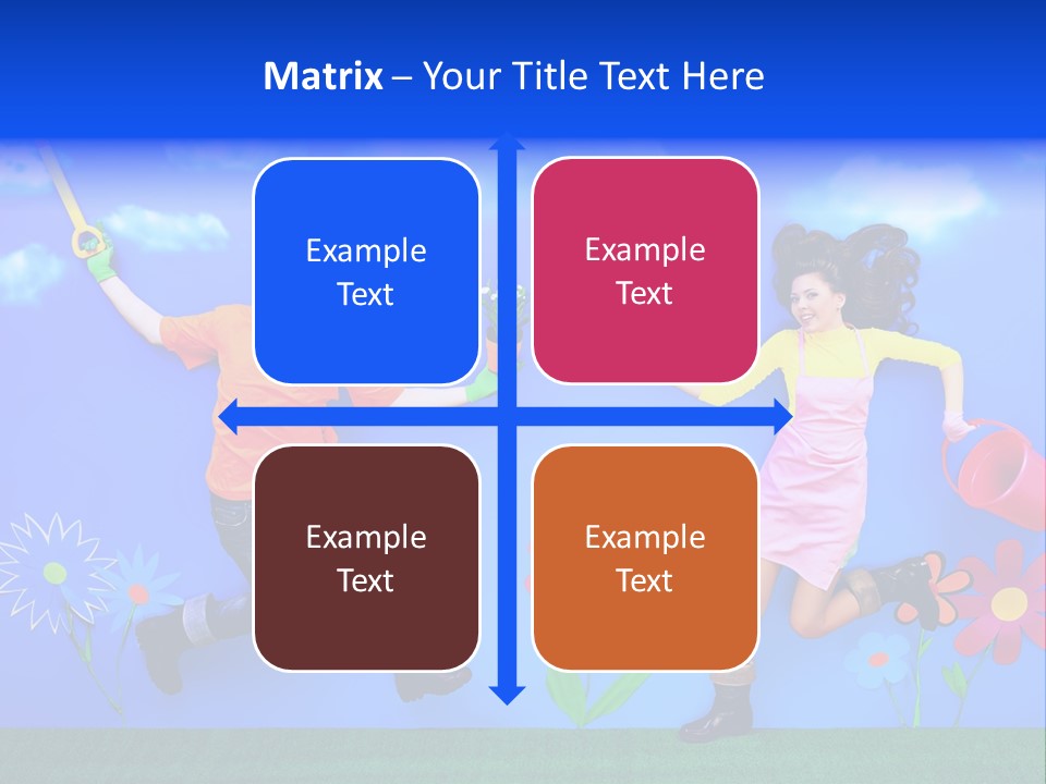 Emotional Background Fantasy PowerPoint Template