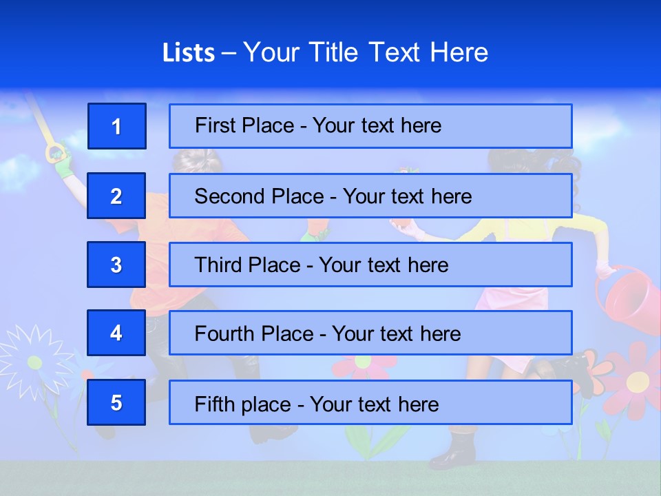 Emotional Background Fantasy PowerPoint Template