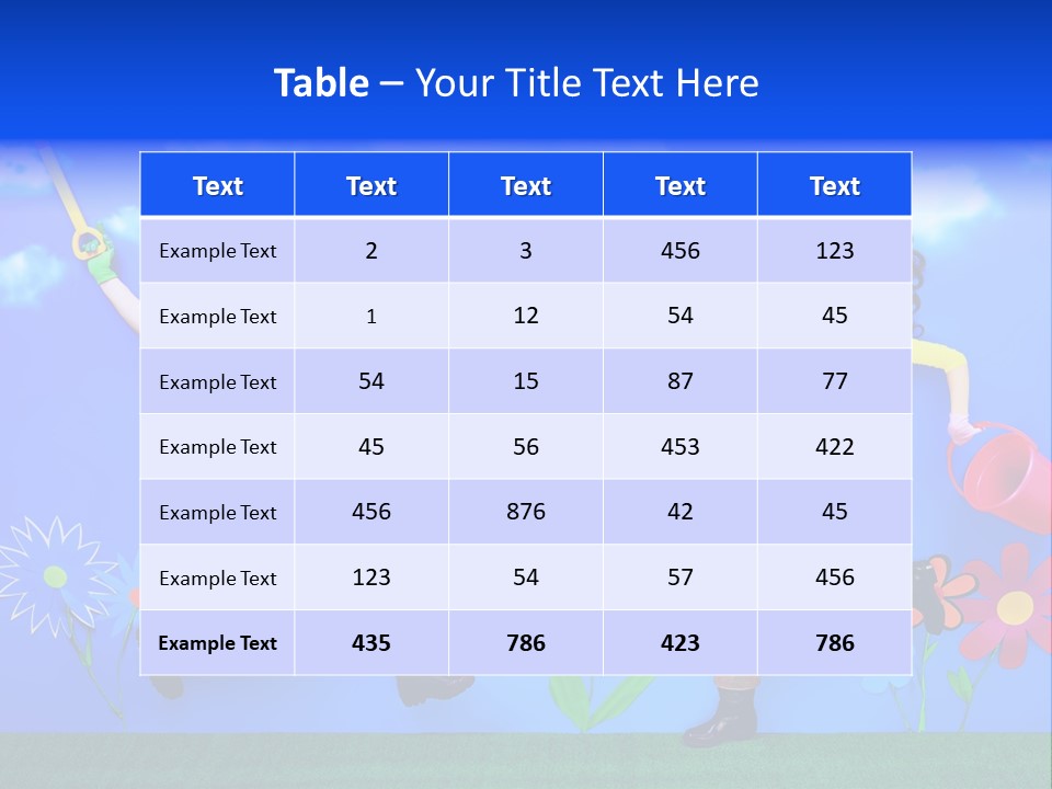 Emotional Background Fantasy PowerPoint Template