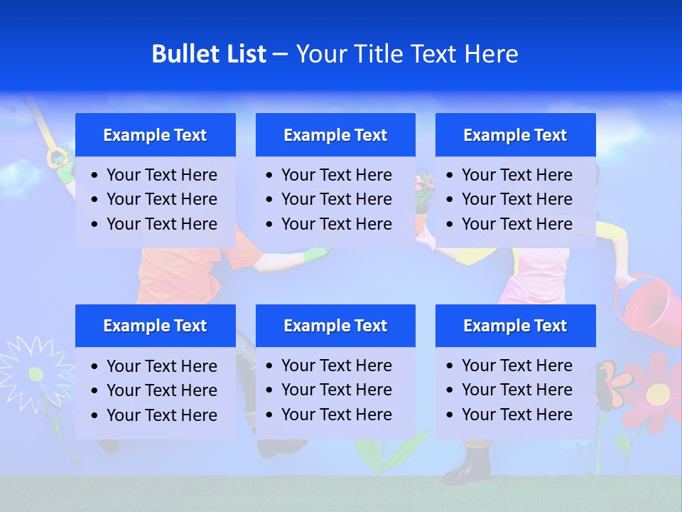 Emotional Background Fantasy PowerPoint Template