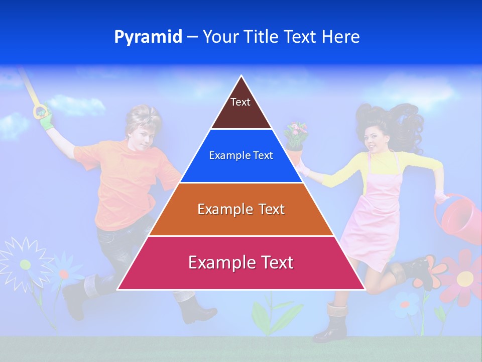 Emotional Background Fantasy PowerPoint Template