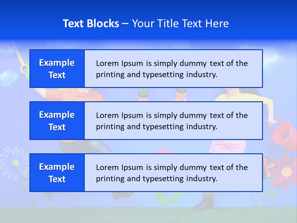 Emotional Background Fantasy PowerPoint Template