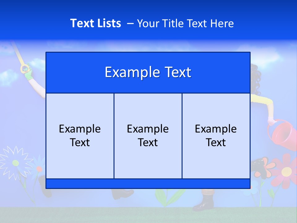 Emotional Background Fantasy PowerPoint Template