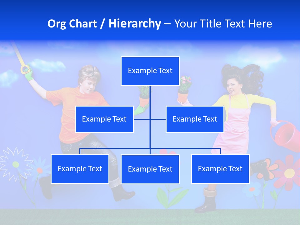Emotional Background Fantasy PowerPoint Template