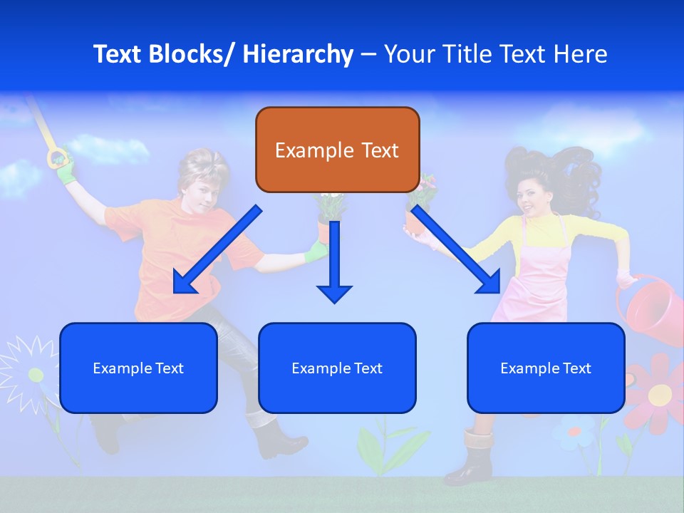Emotional Background Fantasy PowerPoint Template