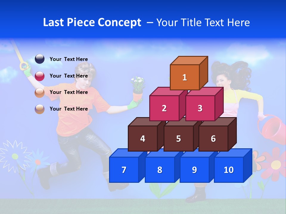 Emotional Background Fantasy PowerPoint Template