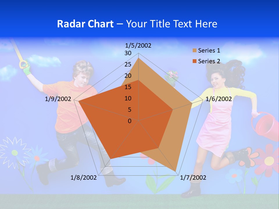 Emotional Background Fantasy PowerPoint Template