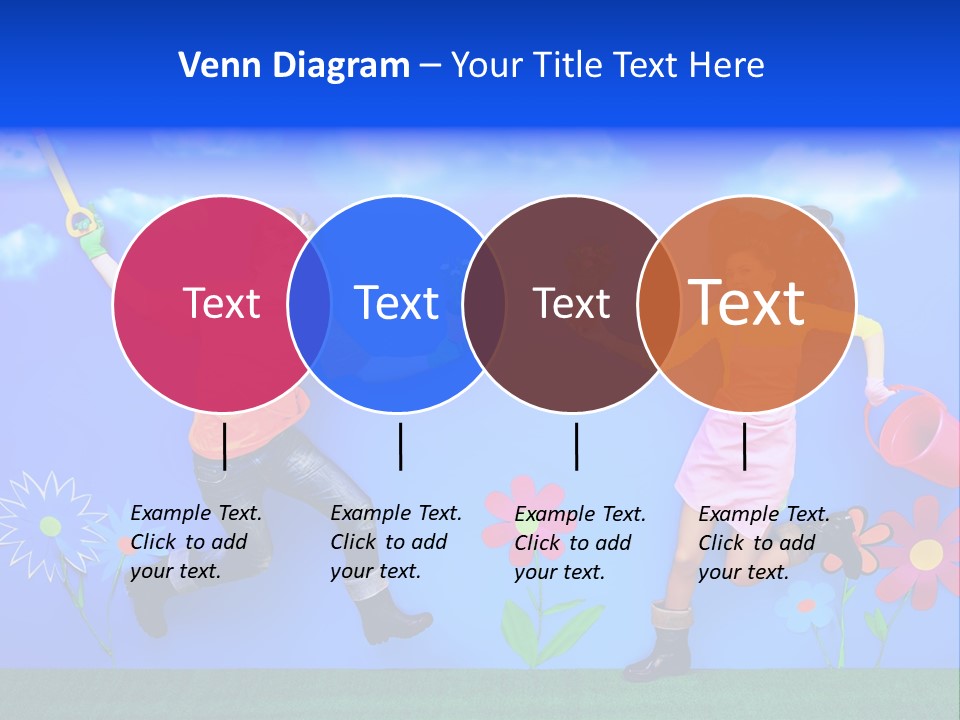 Emotional Background Fantasy PowerPoint Template
