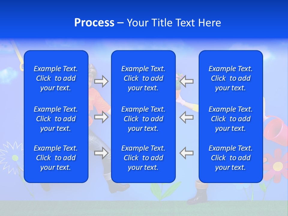 Emotional Background Fantasy PowerPoint Template