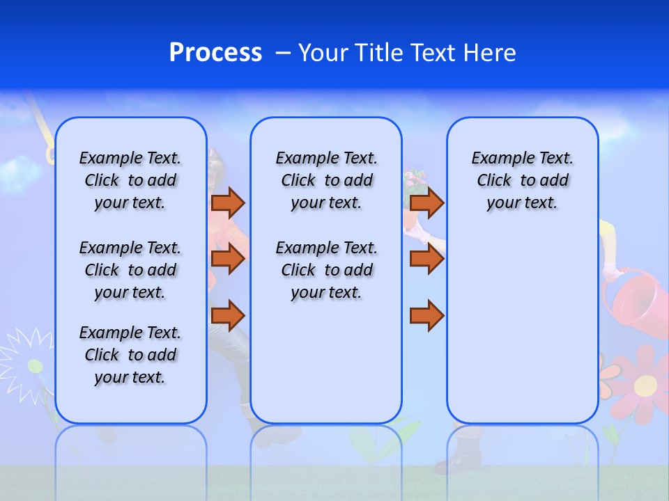 Emotional Background Fantasy PowerPoint Template