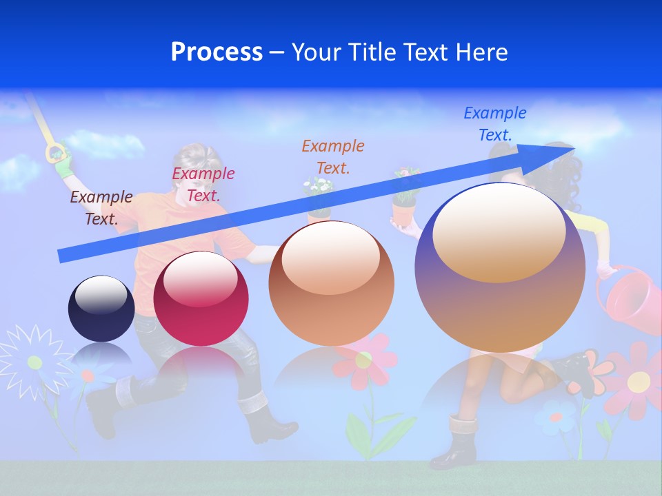 Emotional Background Fantasy PowerPoint Template