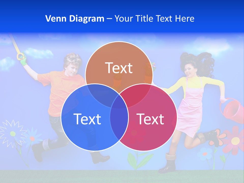 Emotional Background Fantasy PowerPoint Template