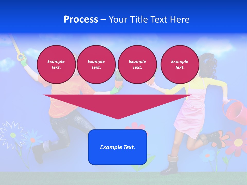 Emotional Background Fantasy PowerPoint Template