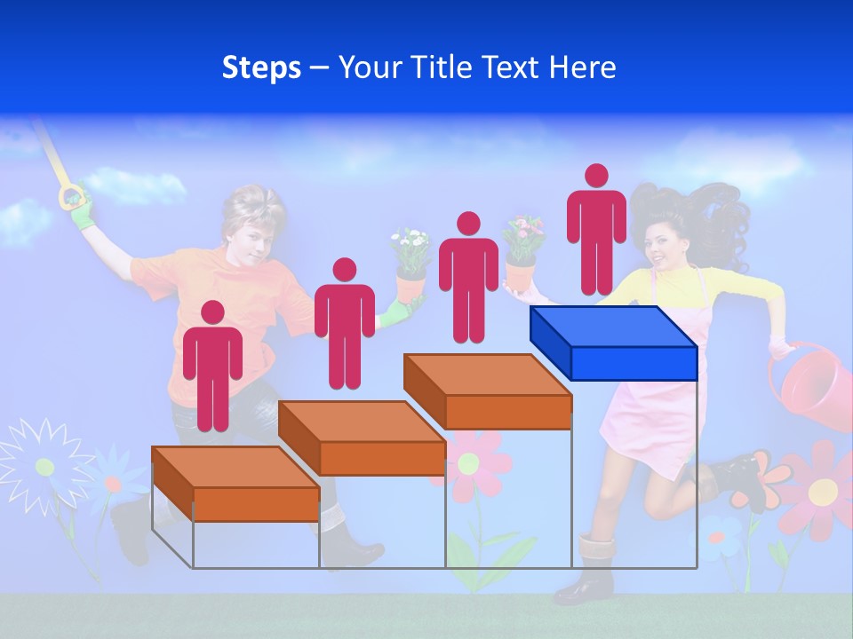 Emotional Background Fantasy PowerPoint Template