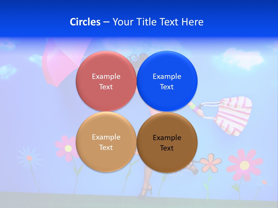 Person Young Fairy PowerPoint Template