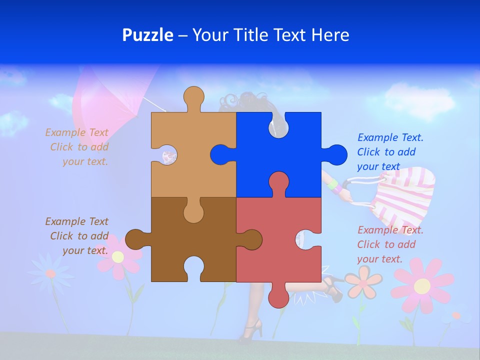 Person Young Fairy PowerPoint Template