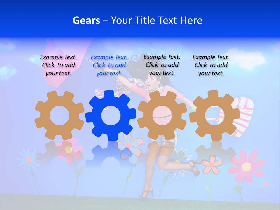 Person Young Fairy PowerPoint Template