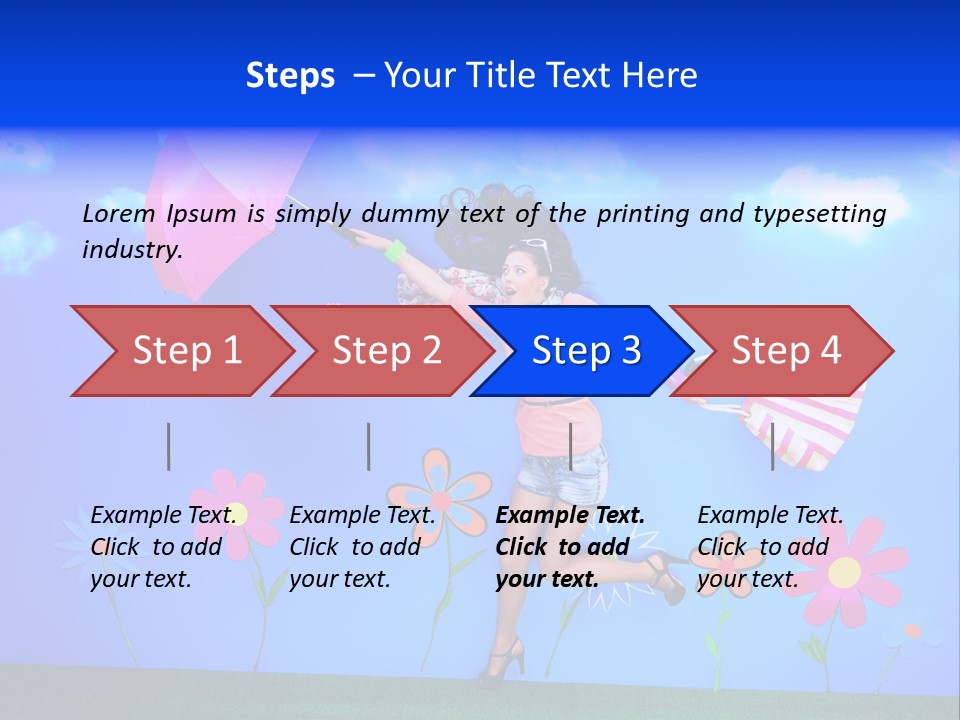 Person Young Fairy PowerPoint Template