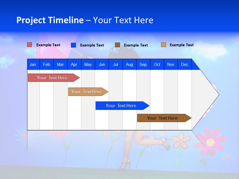 Person Young Fairy PowerPoint Template