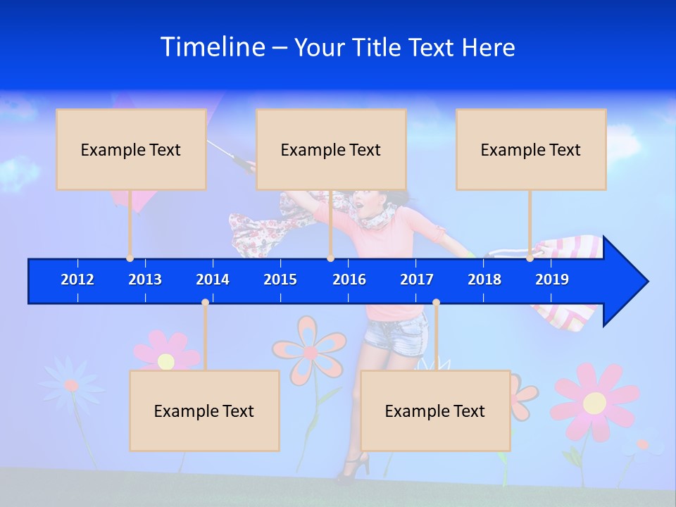 Person Young Fairy PowerPoint Template
