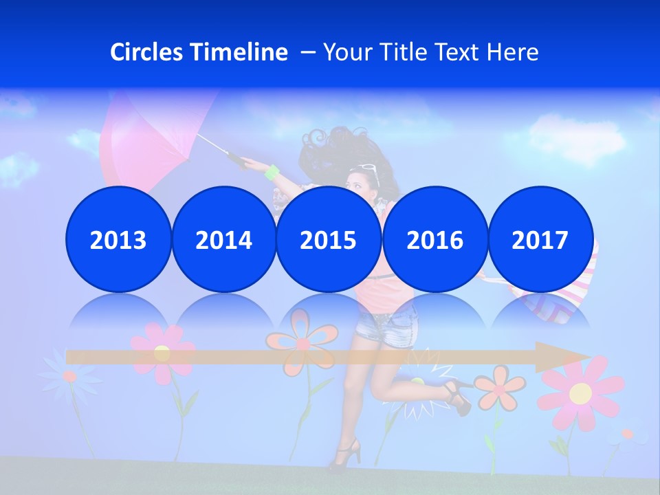 Person Young Fairy PowerPoint Template