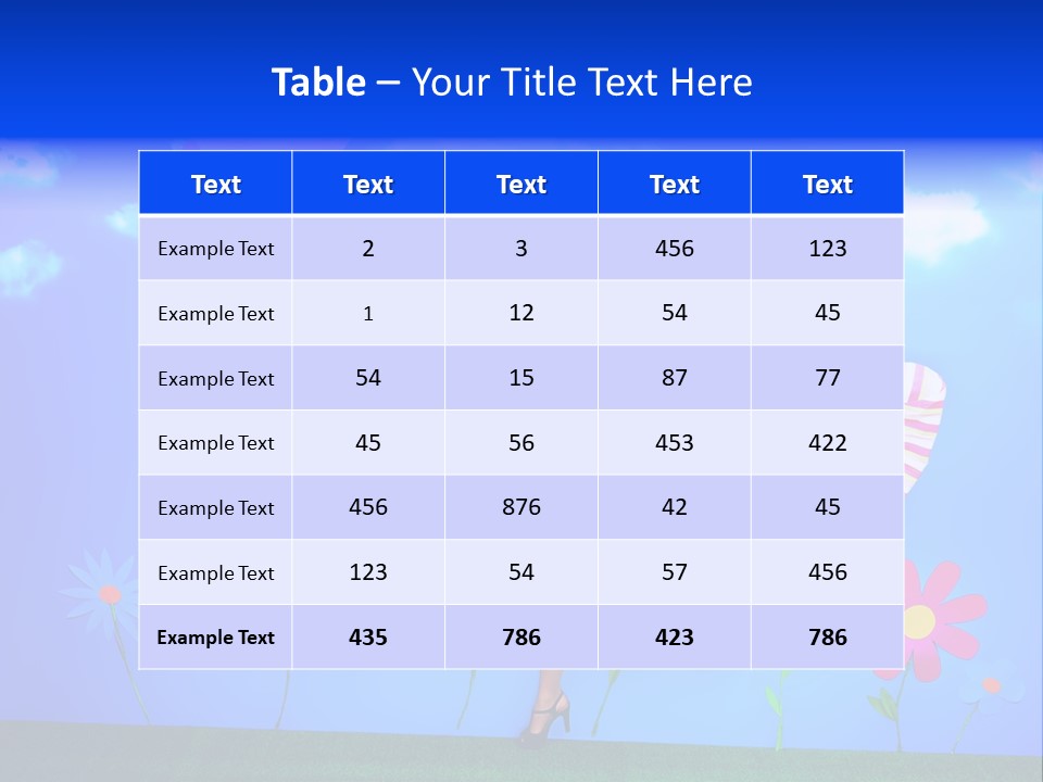 Person Young Fairy PowerPoint Template