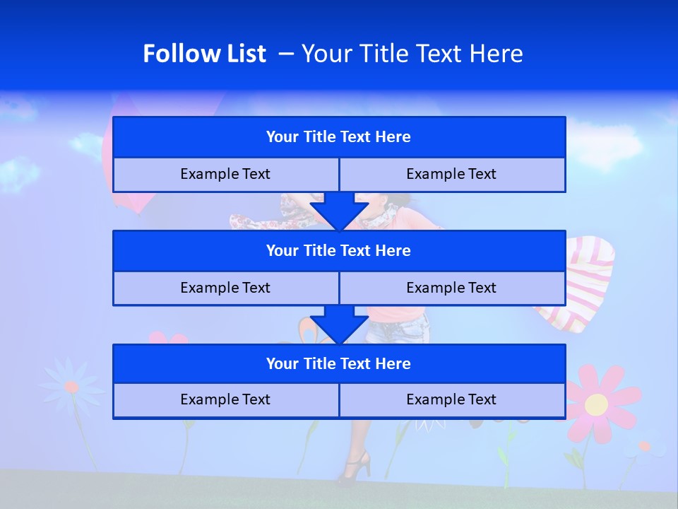 Person Young Fairy PowerPoint Template