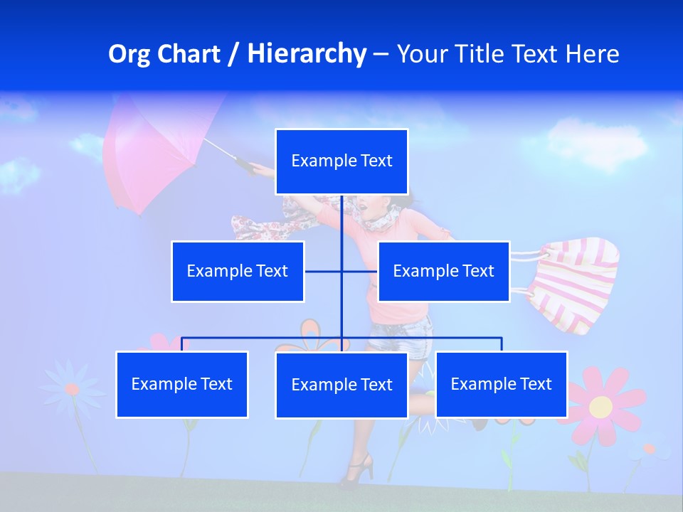 Person Young Fairy PowerPoint Template