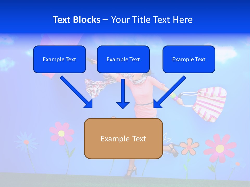 Person Young Fairy PowerPoint Template