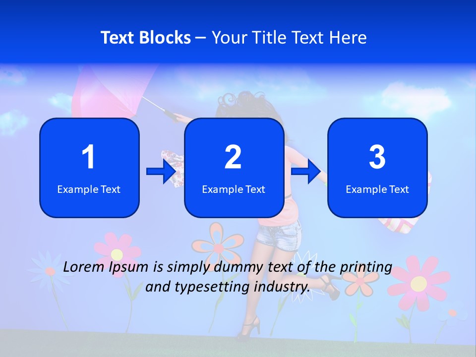 Person Young Fairy PowerPoint Template