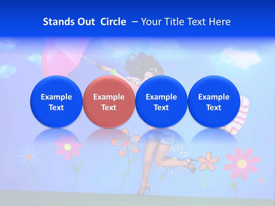 Person Young Fairy PowerPoint Template