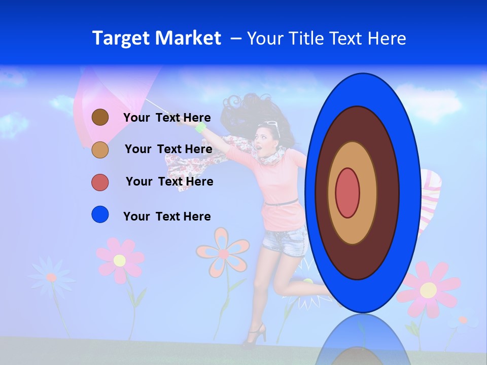 Person Young Fairy PowerPoint Template