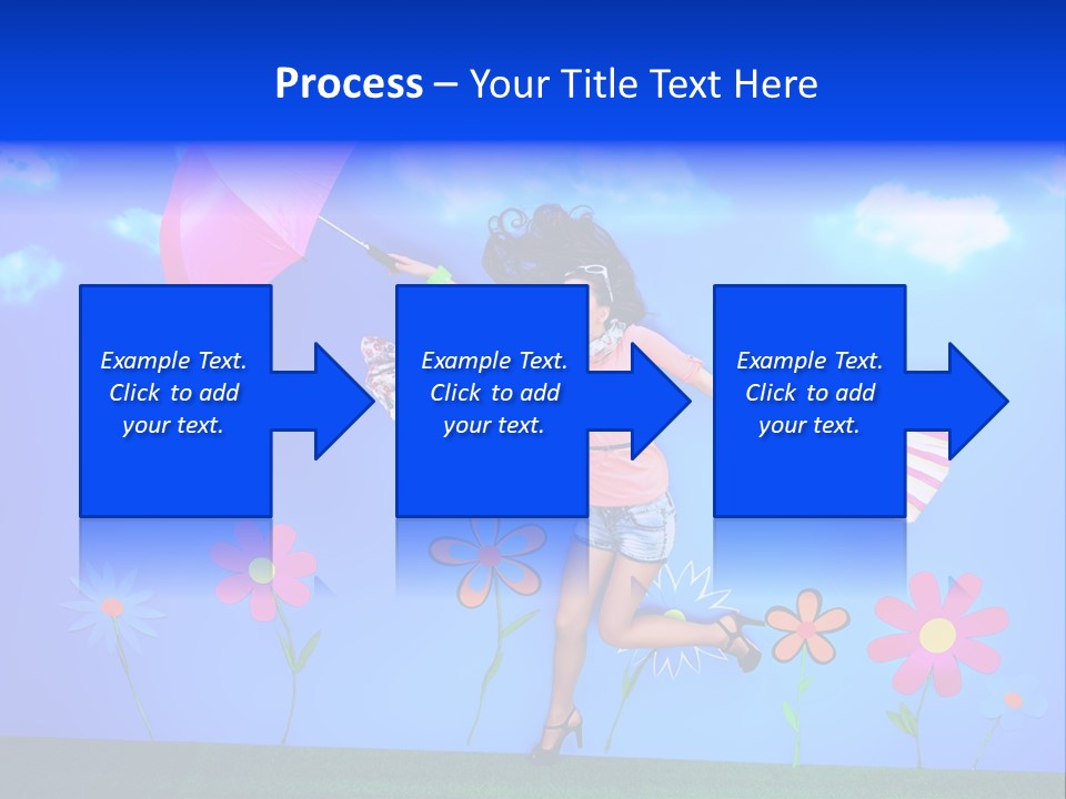 Person Young Fairy PowerPoint Template