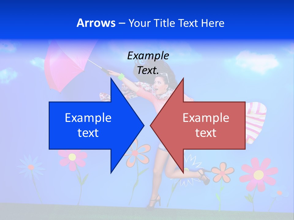 Person Young Fairy PowerPoint Template